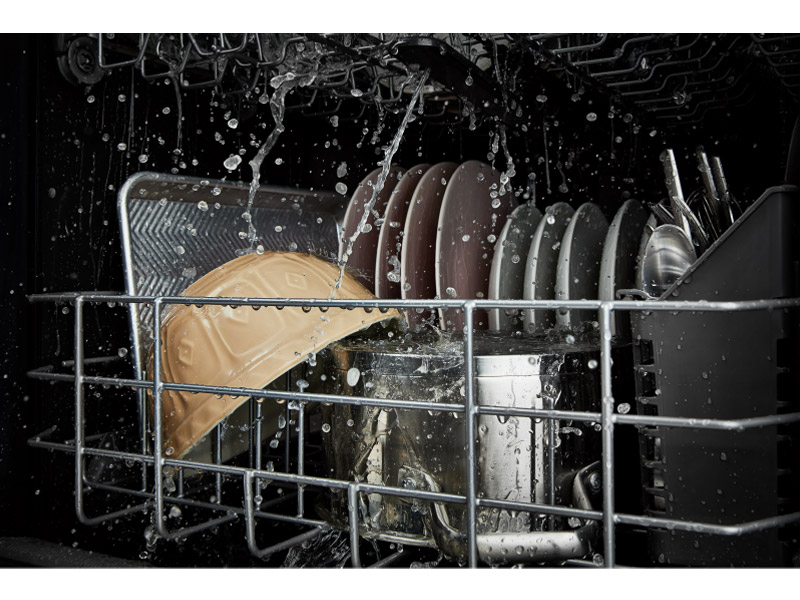 24" Whirlpool 55 DBA Quiet Dishwasher with Adjustable Upper Rack - WDP560HAMZ