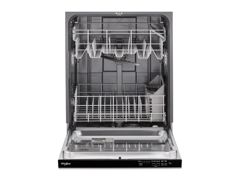 24" Whirlpool 55 DBA Quiet Dishwasher with Adjustable Upper Rack - WDP560HAMZ