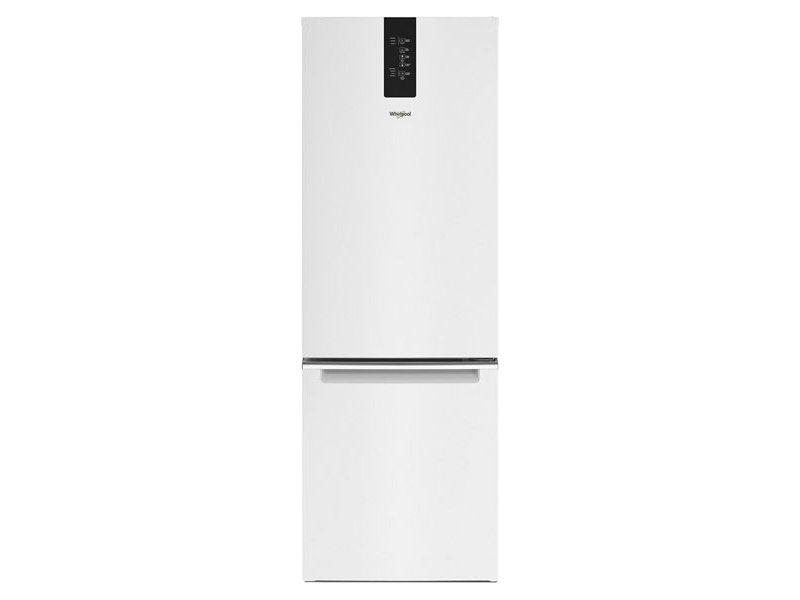 24" Whirlpool 12.9 Cu. Ft. Bottom Freezer Refrigerator In White - WRB533CZJW