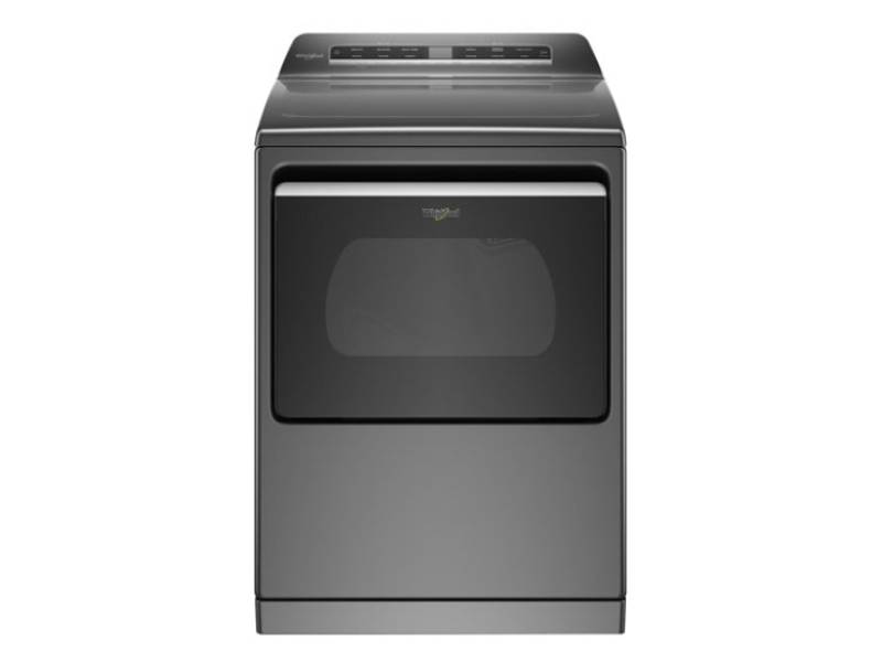 27" Whirlpool 7.4 Cu. Ft. Smart Top Load Electric Dryer - YWED7120HC