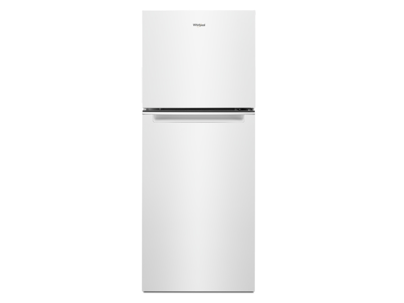 24" Whirlpool 11.6 Cu. Ft. Top-Freezer Refrigerator In White - WRT312CZJW