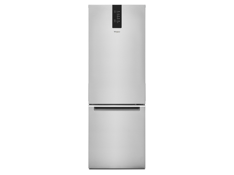 24" Whirlpool 12.9 Cu. Ft. Fingerprint Resistant Stainless Steel Bottom Freezer Refrigerator - WRB543CMJZ