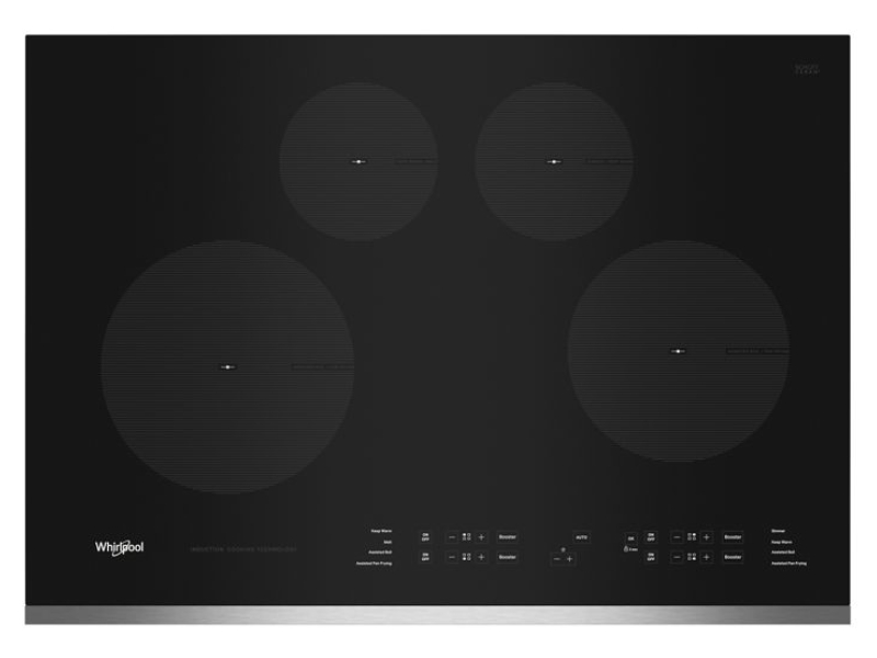 30" Whirlpool Induction Cooktop In Stainless Steel - WCI55US0JS