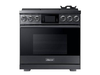 36" Dacor 5.4 Cu. Ft. Freestanding  Pro Gas Range - DOP36M96GLM