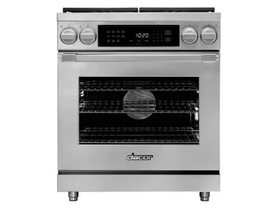 30" Dacor Professional Style Natural Gas Pro Range - HDPR30S-C/NG