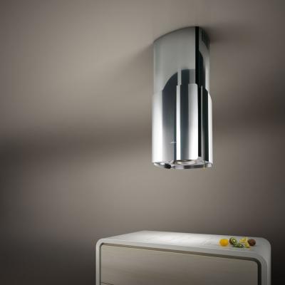 23" Elica Chrome Island Range Hood - ECH623S1