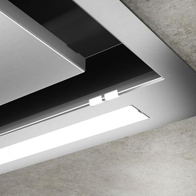 40" Elica Hilight Design Fabrizio Crisa Ceiling Mounted Range Hood In Stainless Steel - EHL640SS