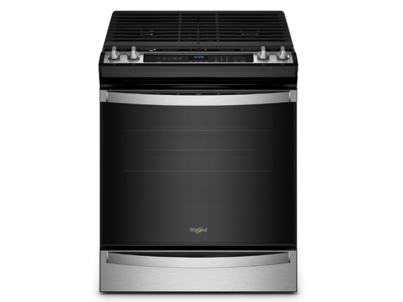 30" Whirlpool 5.8 Cu. Ft. Slide in Gas Range - WEG745H0LZ