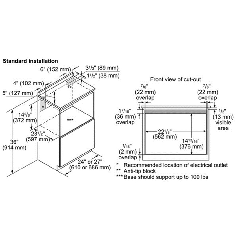 HMD8451UC Drawer Microwave