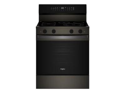 30" Whirlpool 5.3 Cu. Ft. Smart Electric Range with Air Cooking Technology - YWFES7530RV