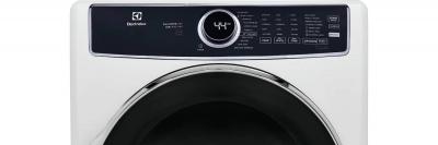 27" Electrolux 8.0 Cu. Ft. Electric Dryer in White - ELFE763CAW