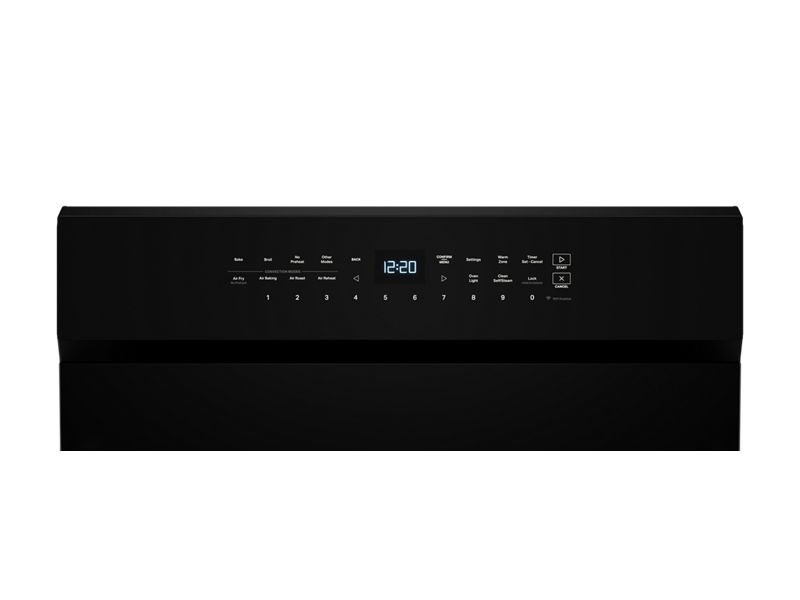 30" Whirlpool 5.3 Cu. Ft. Smart Electric Range with Air Cooking Technology - YWFES7530RB