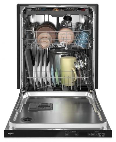 24" Whirlpool Built-In Large Capacity Dishwasher with 3rd Rack in Stainless Steel - WDTA50SAKZ