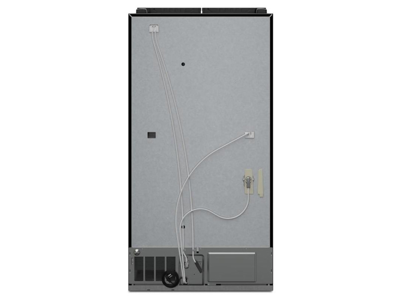 36" Whirlpool French Door Bottom Mount Refrigerator in Black - WRFF3236RB