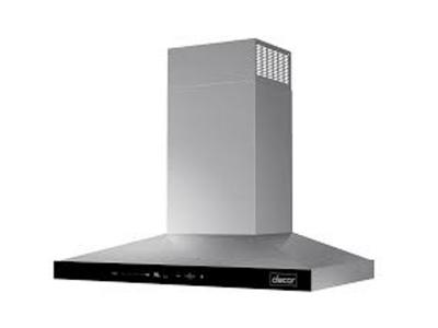 Dacor 36" Wall Mounted Chimney Range Hood, 600cfm (New-In-Box, Blower Included, VERY LIMITED QUANTITY)