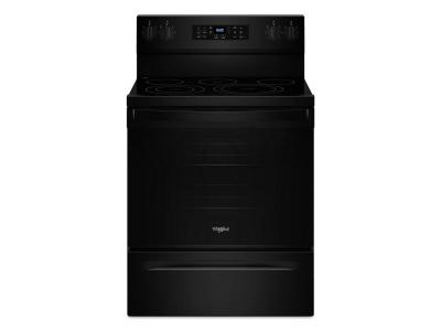 30" Whirlpool 5.3 Cu. Ft. Electric Range with Air Fry Air Baking Self Cleaning and Rapid Preheat - YWFES5030RB