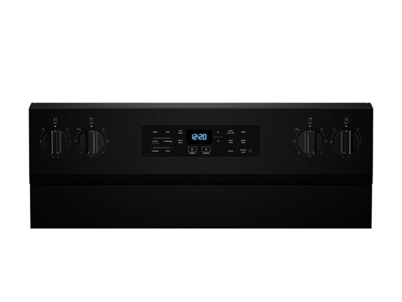 30" Whirlpool 5.3 Cu. Ft. Electric Range with Air Fry Air Baking Self Cleaning and Rapid Preheat - YWFES5030RB