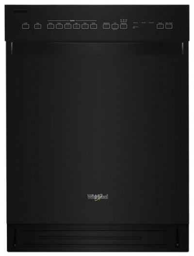 Whirlpool Quiet Dishwasher With Stainless Steel Tub In Black - WDF550SAHB