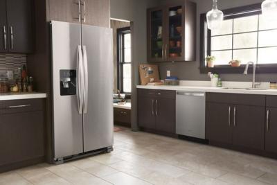 36" Whirlpool 25 Cu. Ft. Wide Side-by-Side Refrigerator - WRS555SIHZ