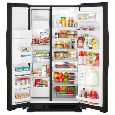 36" Whirlpool 25 Cu. Ft. Full-Depth Side-by-Side Refrigerator - WRS325SDHV