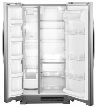 33" Whirlpool 22 Cu. Ft. Side-by-Side Refrigerator -  WRS312SNHM