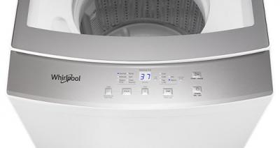 24" Whirlpool 1.8 Cu. Ft. I.E.C. Electric Stacked Laundry Center With 6 Wash Cycles And AutoDry - YWET4024HW