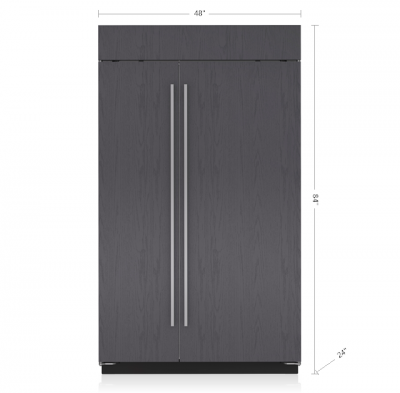 48" SubZero Classic Side-by-Side Refrigerator In Panel Ready - CL4850S/O