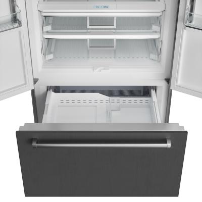 36" SubZero Classic French Door Refrigerator with Internal Dispenser And Tubular Handle  - CL3650UFDID/S/T
