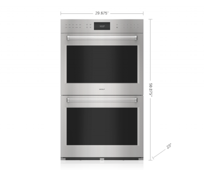 30" Wolf E Series Professional Built-In Double Oven DO3050PE/S/P