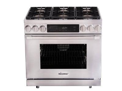 36" Dacor Pro Dual Fuel 6-Burner Range