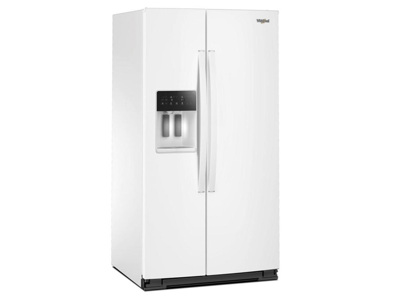 36" Whirlpool Wide Side-by-Side Refrigerator in White - WRSF5536RW