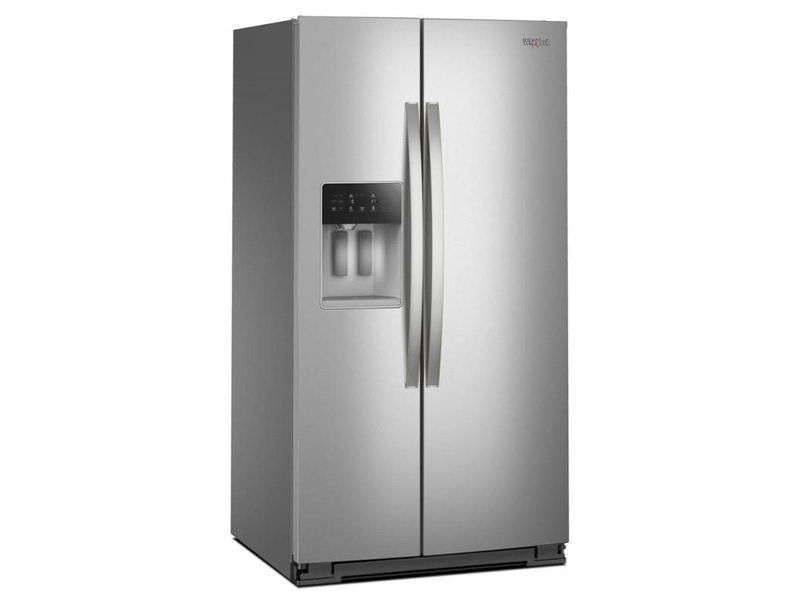 36" Whirlpool Wide Side-by-Side Refrigerator in Fingerprint Resistant Stainless Steel - WRSF5536RZ
