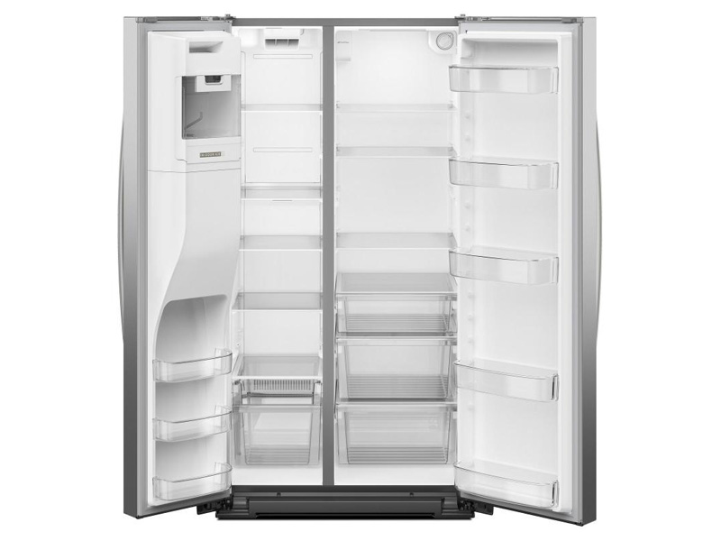 36" Whirlpool Wide Side-by-Side Refrigerator in Fingerprint Resistant Stainless Steel - WRSF5536RZ