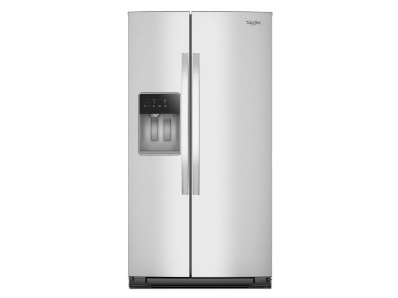 36" Whirlpool Full Depth Side-by-Side Refrigerator in FingerPrint Resistant Stainless Steel - WRSF6536RZ