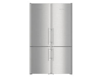 48" Liebherr Freestanding Side by Side Refrigerator in Stainless Steel - SBS26S2