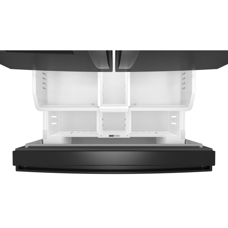 36" Whirlpool 30 Cu. Ft. French Door Refrigerator with In-Door Water and Ice Maker - WRFF3536SV