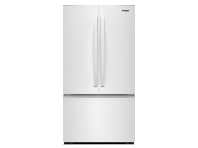 36" Whirlpool 31 Cu. Ft. French Door Refrigerator with Interior Water Dispenser - WRFF3336SW