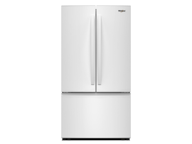 36" Whirlpool 31 Cu. Ft. French Door Refrigerator with Ice Maker - WRFF3136SW