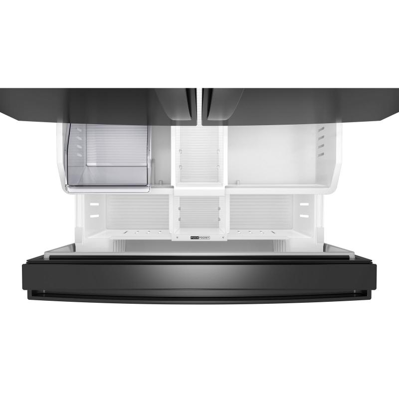 36" Whirlpool 31 Cu. Ft. French Door Refrigerator with Ice Maker - WRFF3136SB