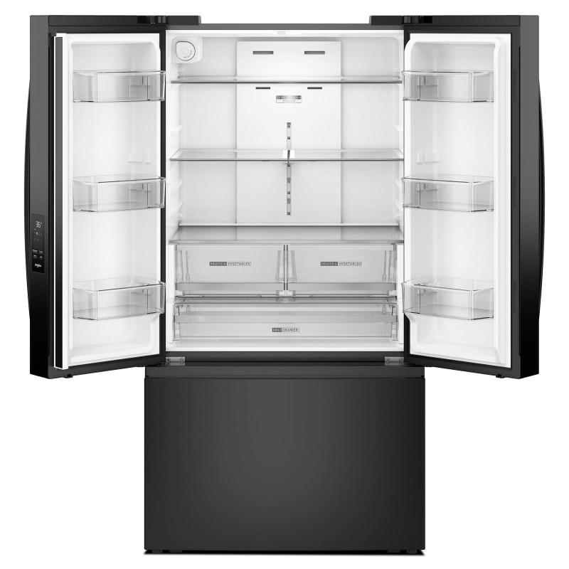 36" Whirlpool 31 Cu. Ft. French Door Refrigerator with Ice Maker - WRFF3136SB