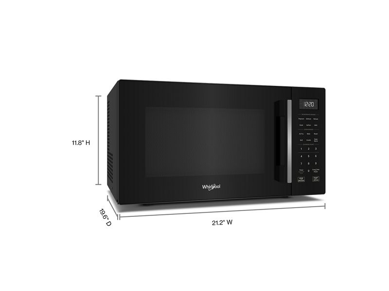 Whirlpool 1.0 Cu. Ft. All-In-One Multifunctional Countertop Microwave With Air Fry in Black - WMCS5522RB