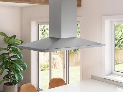 42" Zephyr Anzio Island Mount Range Hood - ZAZ-E42DS