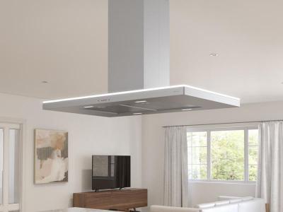 36" Zephyr Lucé Island Range Hood in Stainless Steel - ZLC-M90CS