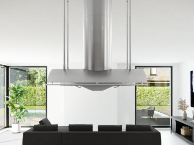 36" Zephyr Designer Collection Trapeze Island Range Hood - CTP-E36CSX