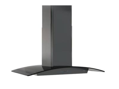 36" Zephyr Ravenna Island Mount Range Hood in Black Stainless Steel - ZRE-M90BBSGG