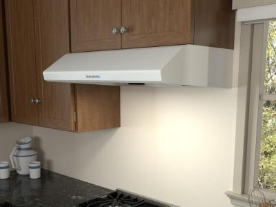 30" Zephyr Hurricane Under Cabinet Range Hood in Black - AK2500CB