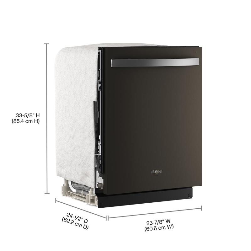 24" Whirlpool Dishwasher with Total Coverage Wash Action - WDTS8024SV