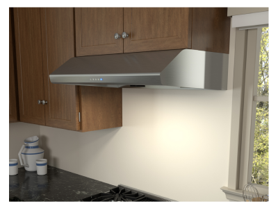 30" Zephyr Hurricane Under Cabinet Range Hood in Stainless Steel - AK2500CS