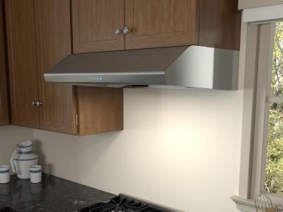 30" Zephyr Hurricane Under Cabinet Range Hood in Stainless Steel - AK2500CS