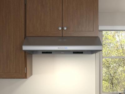 30" Zephyr Hurricane Under Cabinet Range Hood in Stainless Steel - AK2500CS